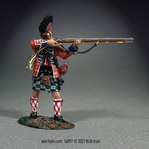 Collectible toy soldier miniature 42nd Foot Royal Highland Regiment.