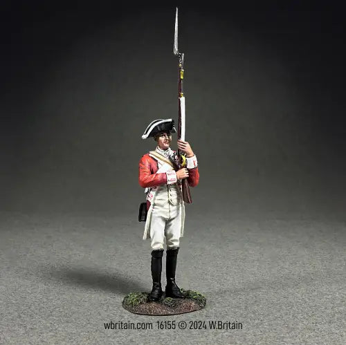 Collectible toy soldier figurine miniature army men British 43rd Reg. Foot, Make Ready.