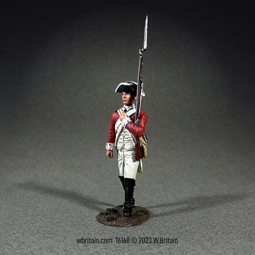 Collectible toy soldier army man 43rd Regiment of Foot Battalion.