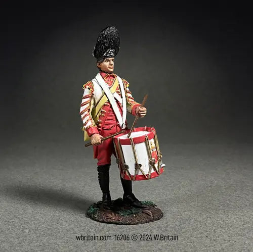 Collectible toy soldier miniature army men Drummer.