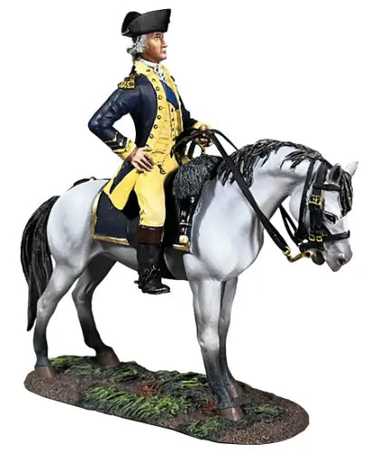 Collectible toy soldier miniature army men George Washington on Horseback