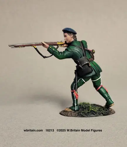 W Britain Rogers Rangers 16213 French and Indian War toy soldier 1/30 scale ranger standing firing musket figure