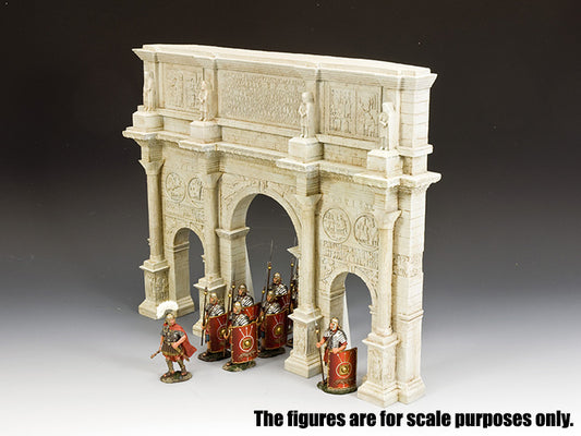 King & Country SP117 Roman Triumphal Arch 1/30 scale matte Roman diorama accessory