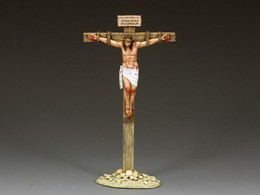 King & Country Crucified Christ LOJ058 biblical figurine 1/30 scale Life of Jesus miniature depicting Jesus on the cross