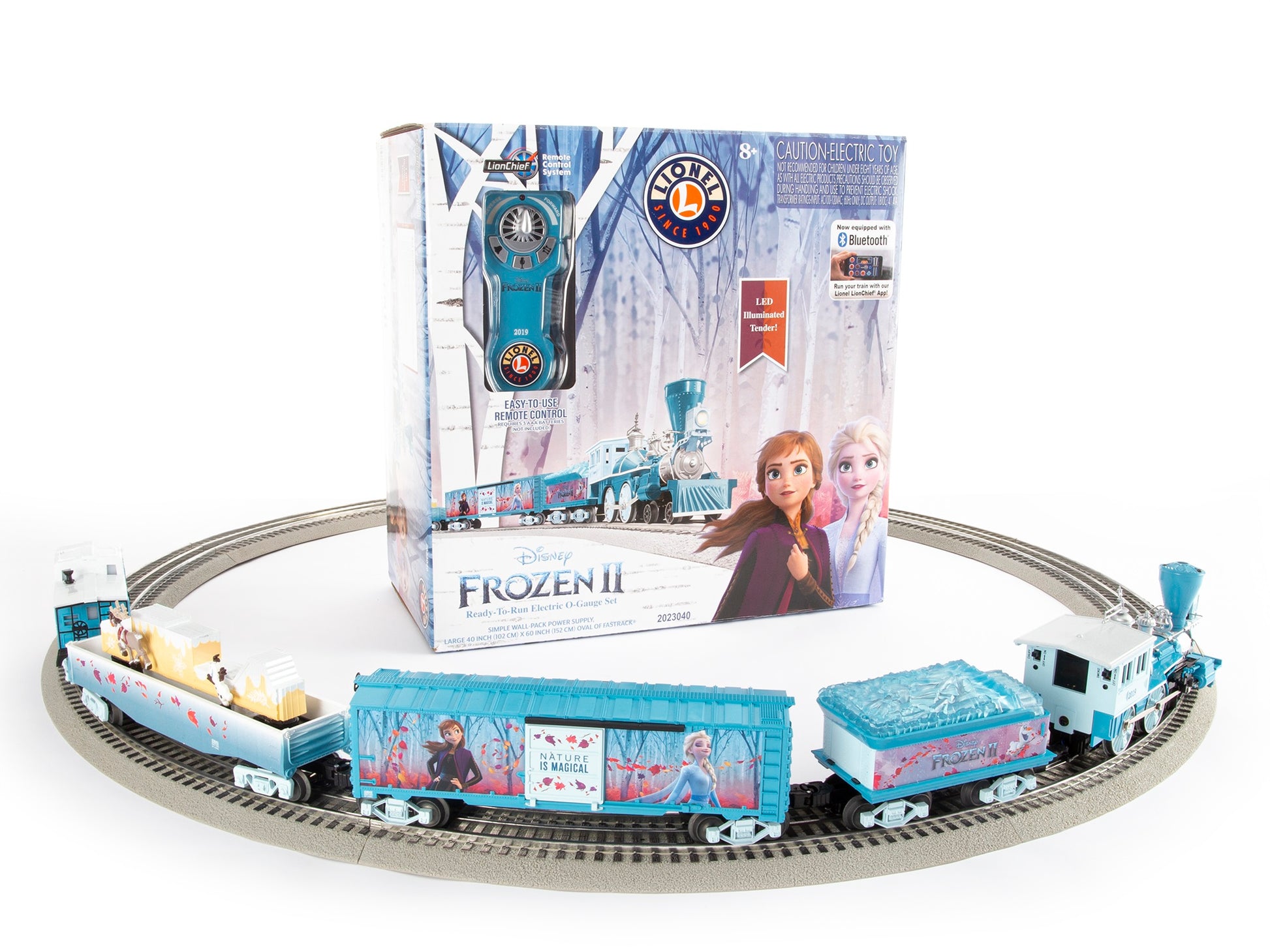 Model train set O scale Disney Frozen 2 LionChief.