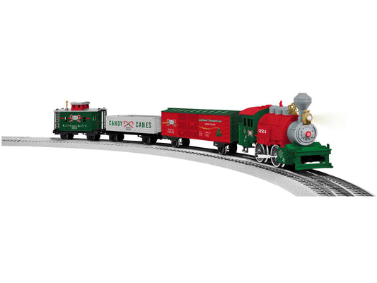 Lionel toy model train Junction Christmas set.