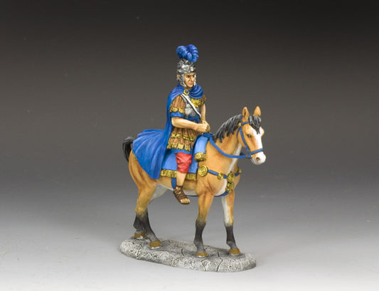 King & Country ROM080 Marcus Agrippa mounted Roman general 1/30 scale matte figure