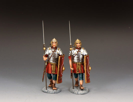 King & Country ROM082 New Roman Legions 1/30 scale matte marching Legionary set