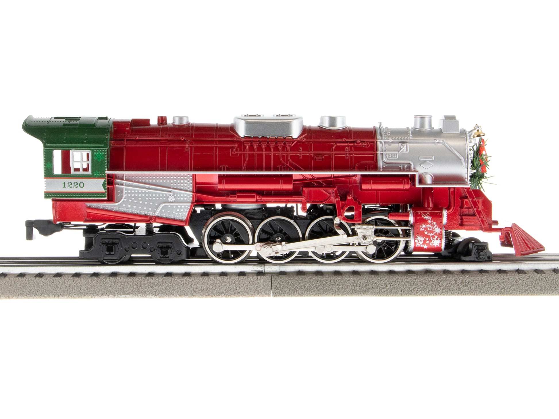 Lionel model train set Christmas Light Express LionChief. Few of the engine. O Scale.