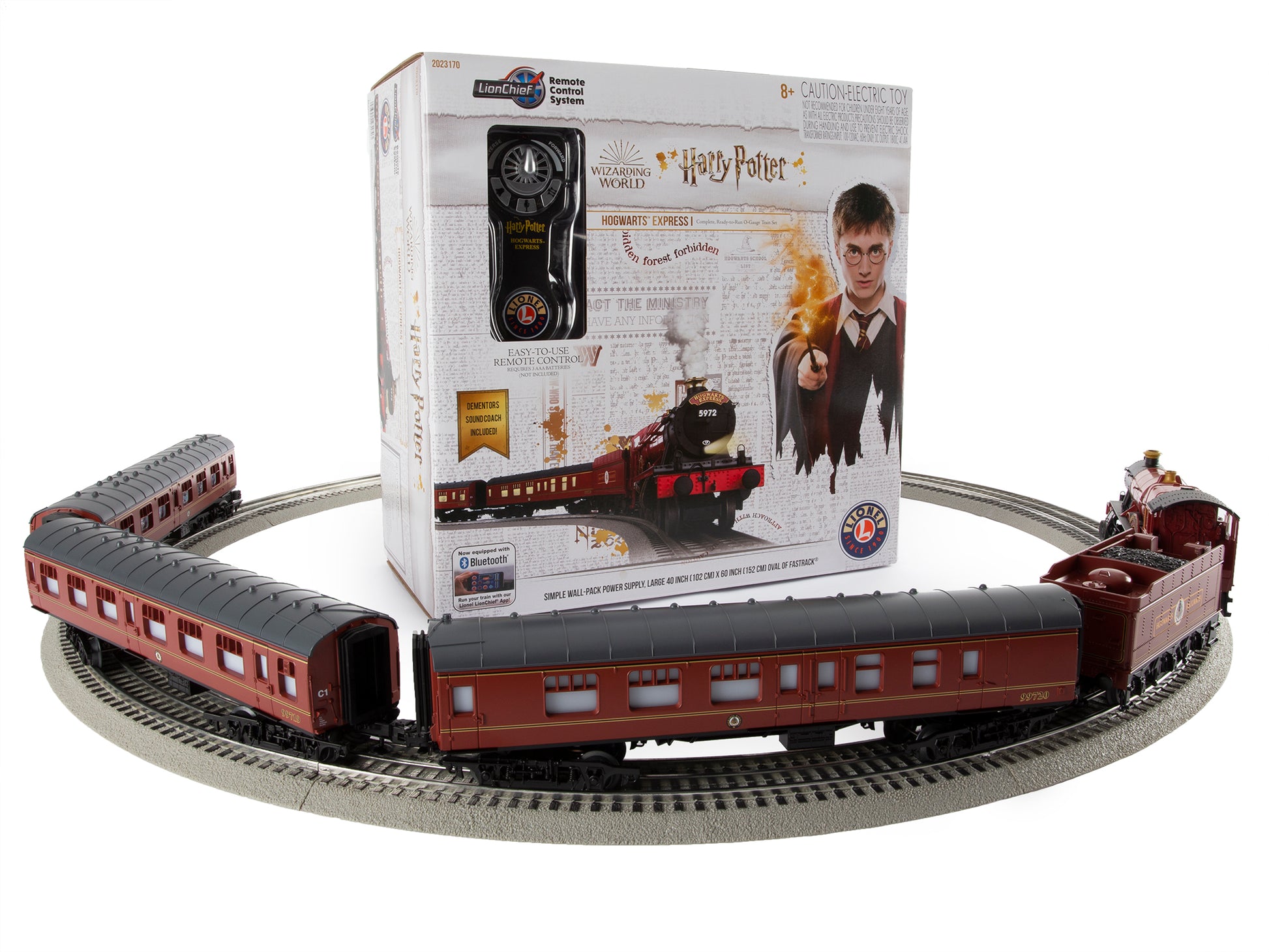 Model Train set O Scale Hogwarts Express LionChief.