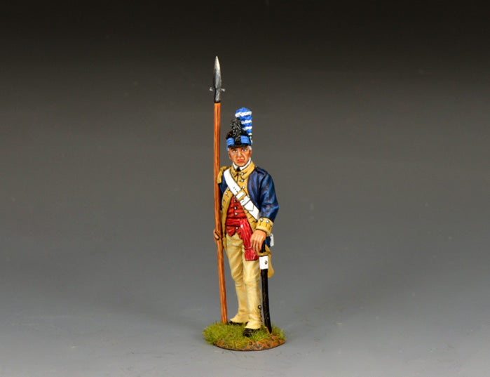 W.G.C Company Officer with Pike