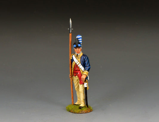 W.G.C Company Officer with Pike