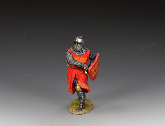 King & Country MK253 The Fighting Priest 1/30 scale matte medieval crusader figure