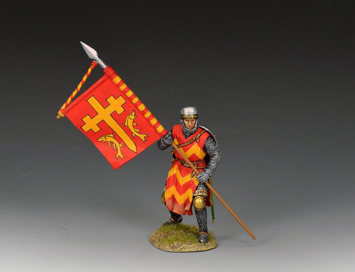 King & Country MK254 Crusader Priest Standard Bearer 1/30 scale matte medieval figure