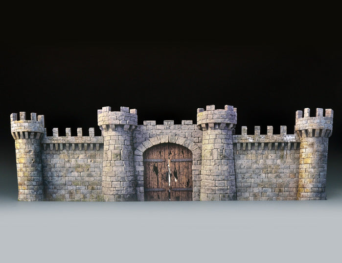 The Castle Facade Backdrop (Newly Amended)