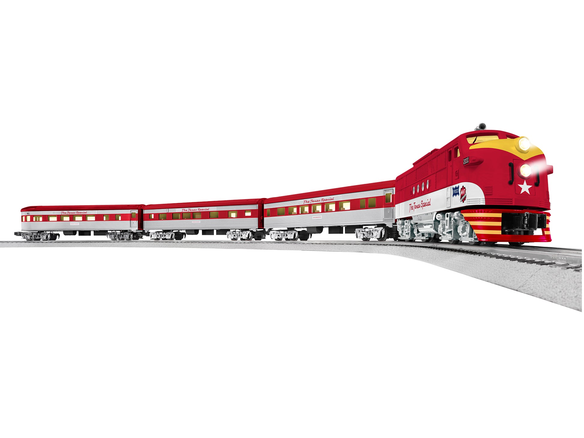 Lionel model train O Scale Texas Special Passenger.