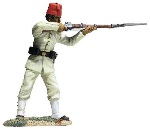 Collectible toy soldier army man Egyptian Infantryman Standing Firing.