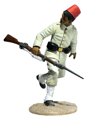 Collectible toy soldier army men Egyptian Infantryman Running.