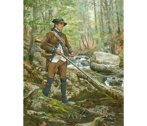 Don Troiani wall art print Crockett's Western Battalion, Virginia State Forces, 1780-81.