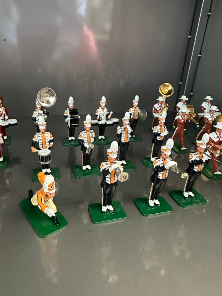 Collectible toy soldier miniature army men University of Tennessee Marching Band.