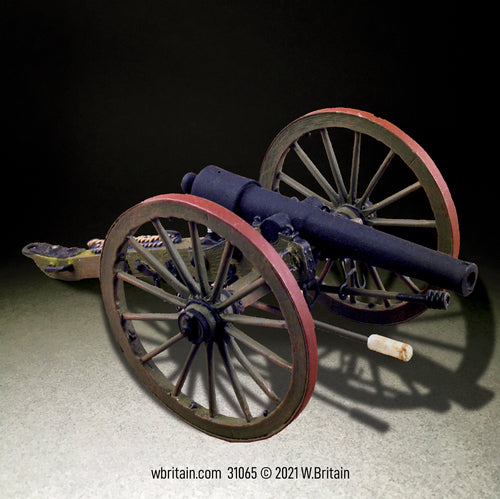 This is collectible miniature American Civil War 10 Pound Parrott Gun No.1