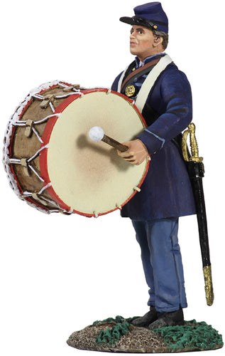 Toy soldier army men Union Infantry Bass Drummer No.1.