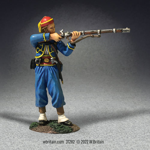 Collectible toy soldier miniature 146th NY Zouave Standing Firing No.1.