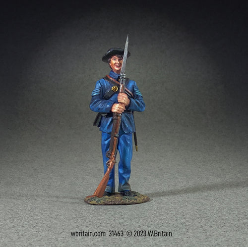 Collectible toy soldier miniature Union Infantry Sergeant at Rest.