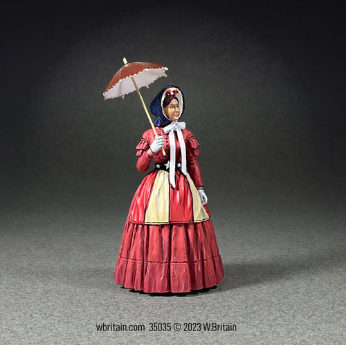 Collectible civilian miniature Miss Patty Dunbar.