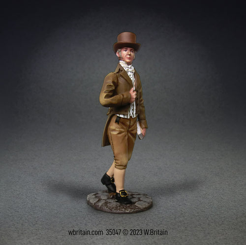 Collectible Civilian miniature Mr. Bennet Out for a Stroll.