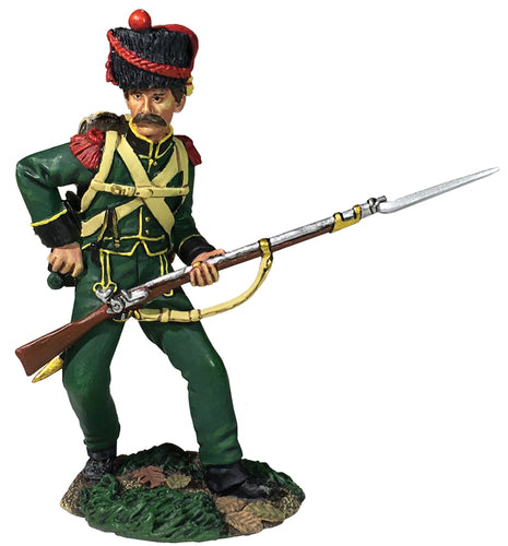 Collectible toy soldier miniature army men Nassau Grenadier Reaching for Cartridge No.2 1815.