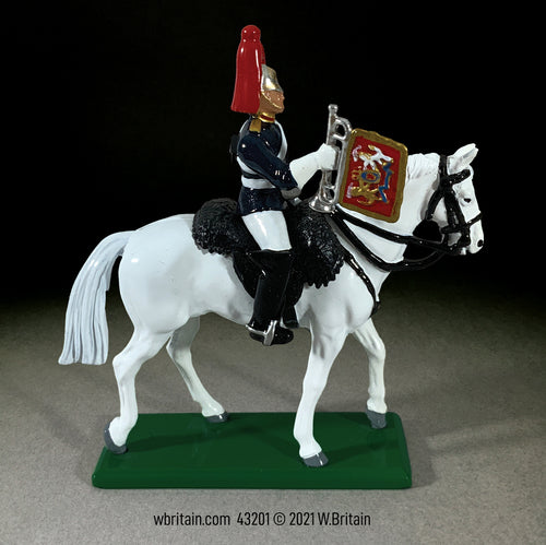 Blues and Royals Mounted Trumpeter