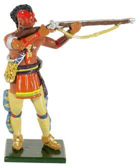 Collectible toy soldier army men Native American Warrior Huron.