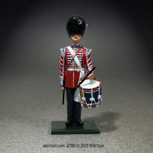 Collectible toy soldier miniature British Grenadier Guards Drummer 1953.