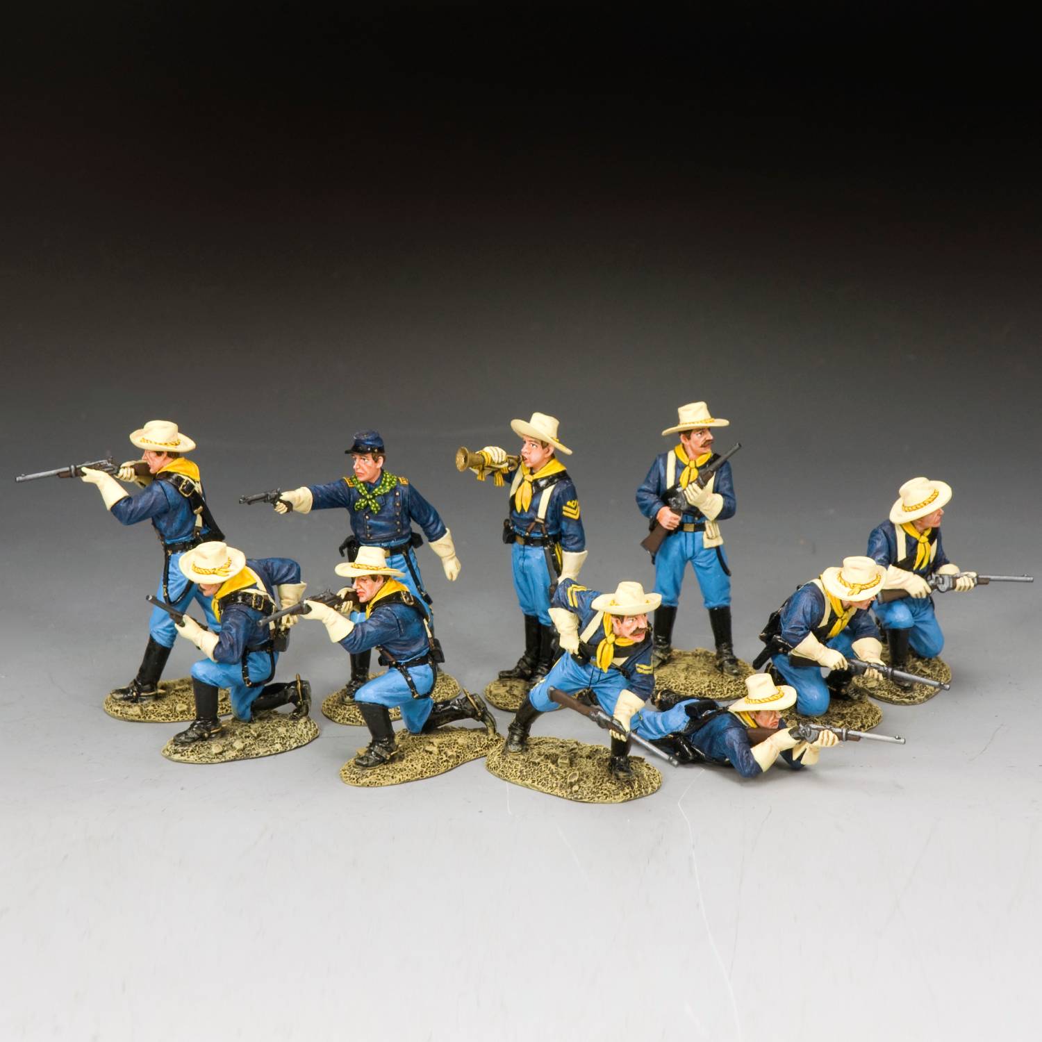 The Real West Cavalry toy soldiers