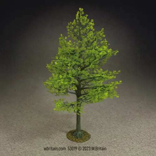 Green tree for diorama display.