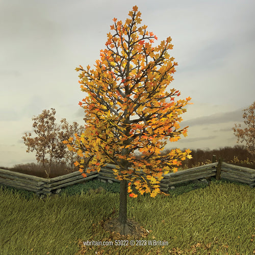 Collectible scenic miniature Autumn Mable tree.