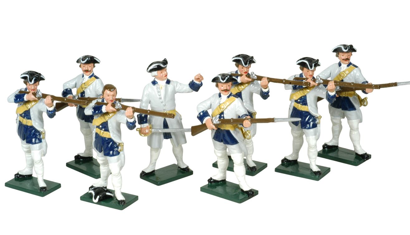 Collectible toy soldier army men miniatures French Infantry