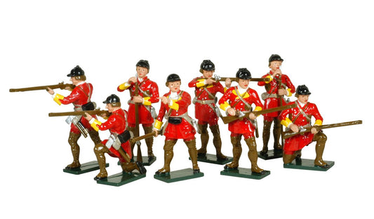 Collectible toy soldier army men set British Light Infantry.