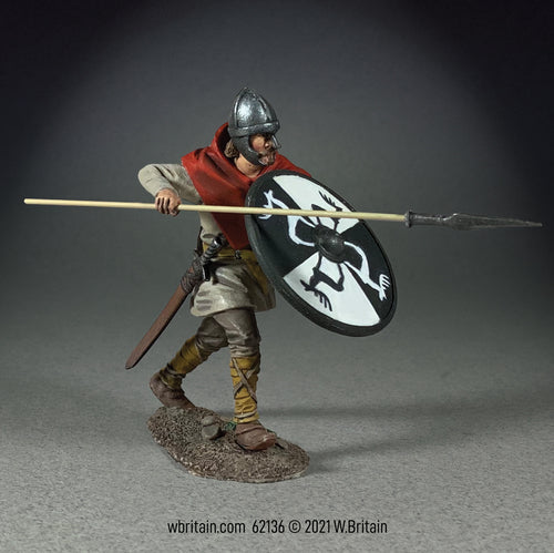 "Algar" Saxon Defending with Spear