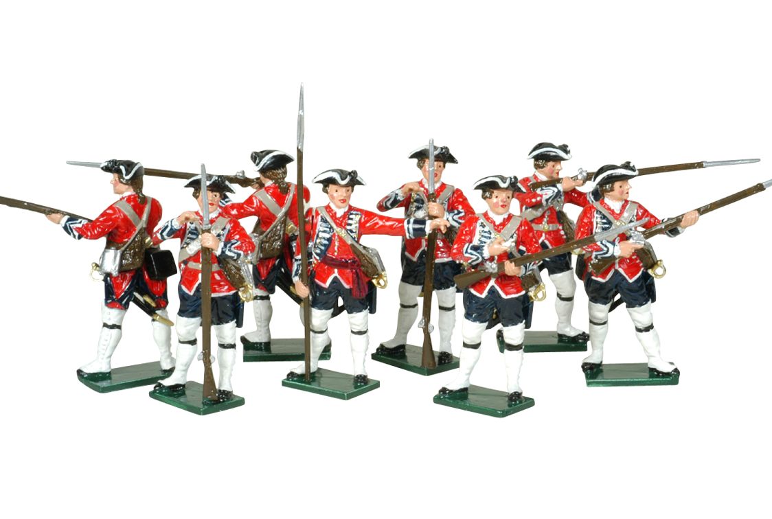 Collectible toy soldier army men British Infantry.