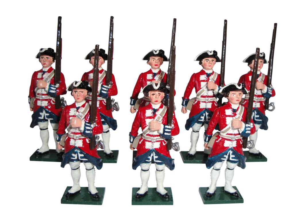 Collectible toy soldier army men set Garde Suisse