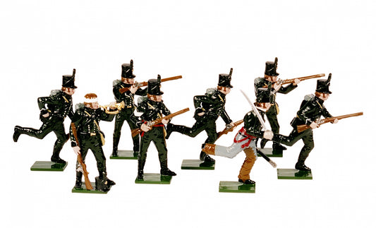 Collectible toy soldier army men The 95th Rifles.