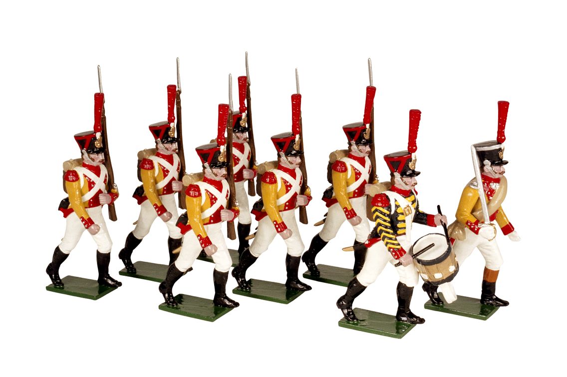 Collectible toy soldier army men The Neuchatl Battalion 1812.