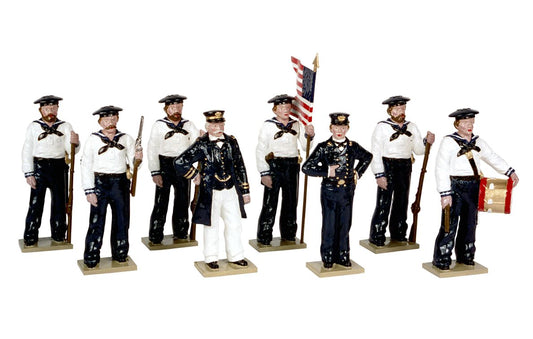 Collectible toy soldier miniature army men The Union Navies.
