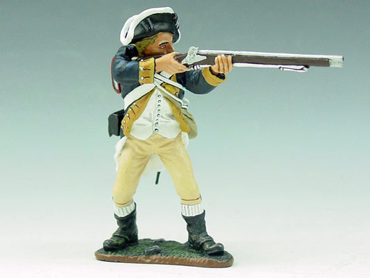 Collectible toy soldier miniature army men Standing Firing Rifle.