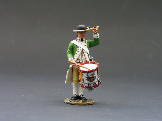 Collectible toy soldier miniature army men Marine Drummer.