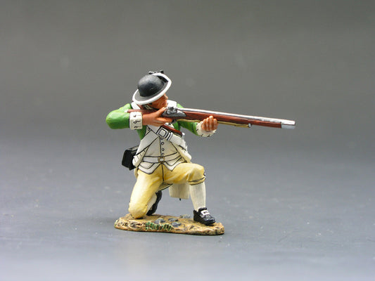 Collectible toy soldier miniature army men Kneeling Firing.