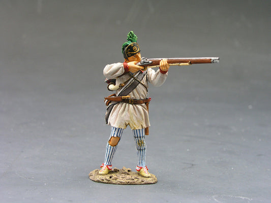 Collectible toy soldier miniature army men Militiaman Standing Firing.