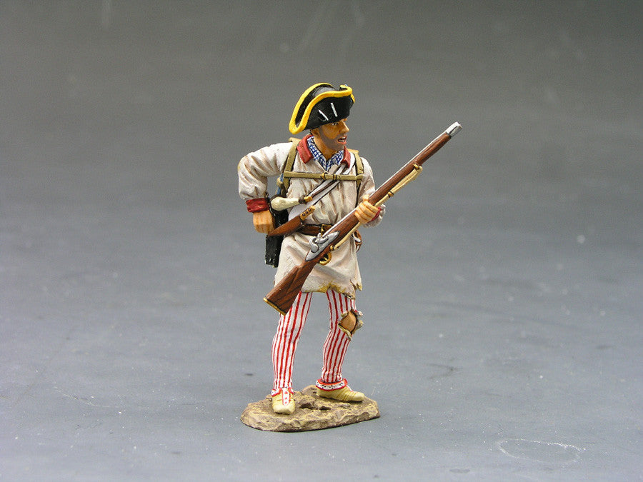 Collectible toy soldier miniature army men Rifleman Holding Cartridge.